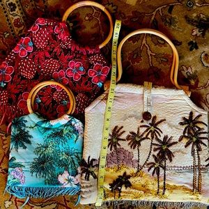 Vintage Hawaiin Totes